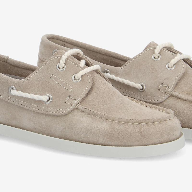 SHORE BOAT M - SUEDE - BEIGE